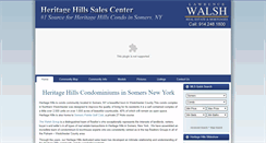 Desktop Screenshot of heritagehillssalescenter.com